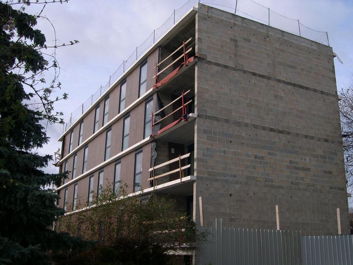  Immeuble en construction, rue Nicolas Siret